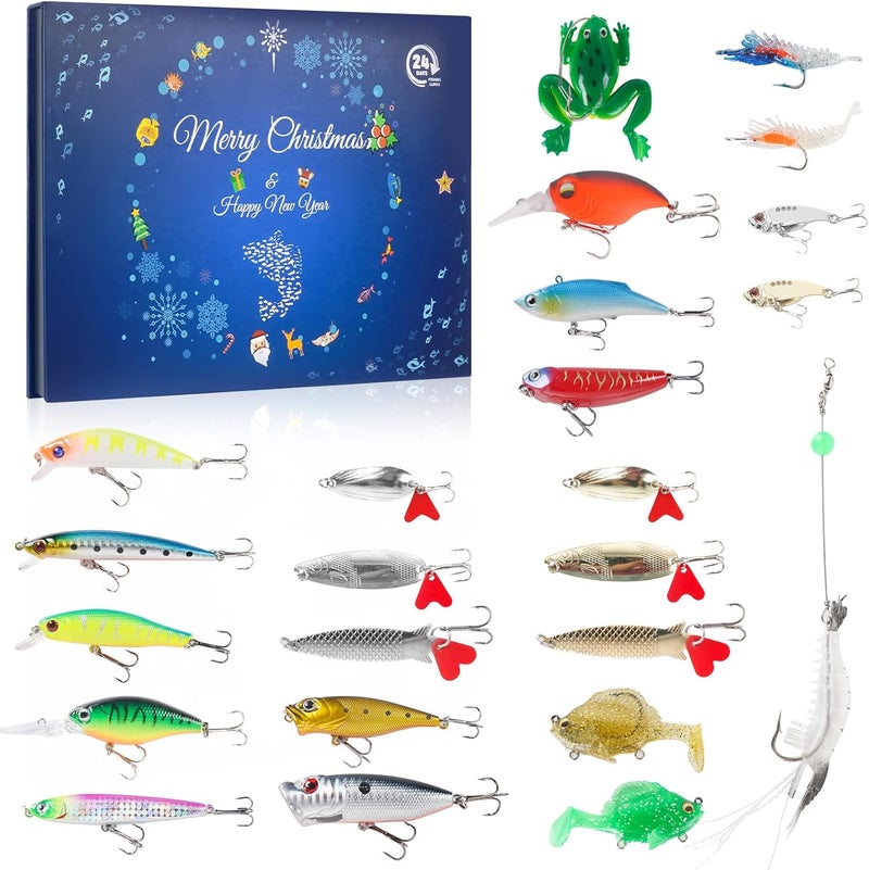 Asxhif Advent Calendar 2024 Fishing Lure - Image 1